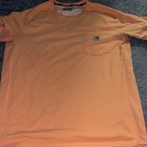 Carhartt Men's Long Sleeve Tee in Orange